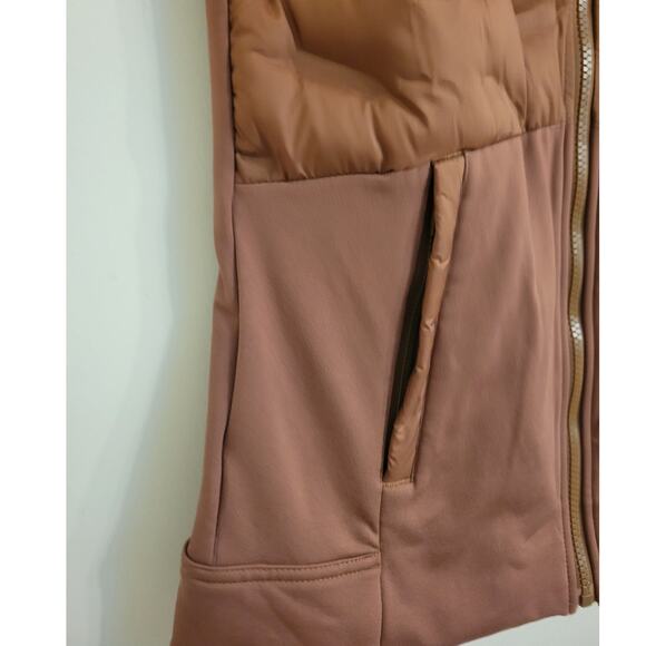 NWT Calia By Carrie Underwood Women's Cold Dash Run Vest Brown XS - Picture 6 of 10